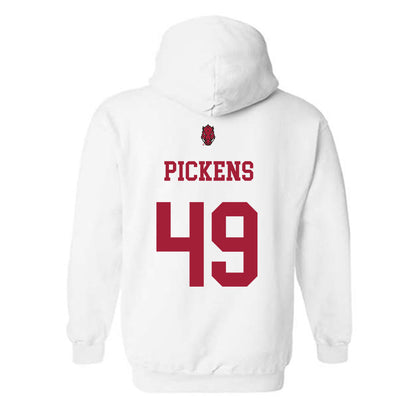 Arkansas - NCAA Football : John Paul Pickens - Sports Shersey Hooded Sweatshirt