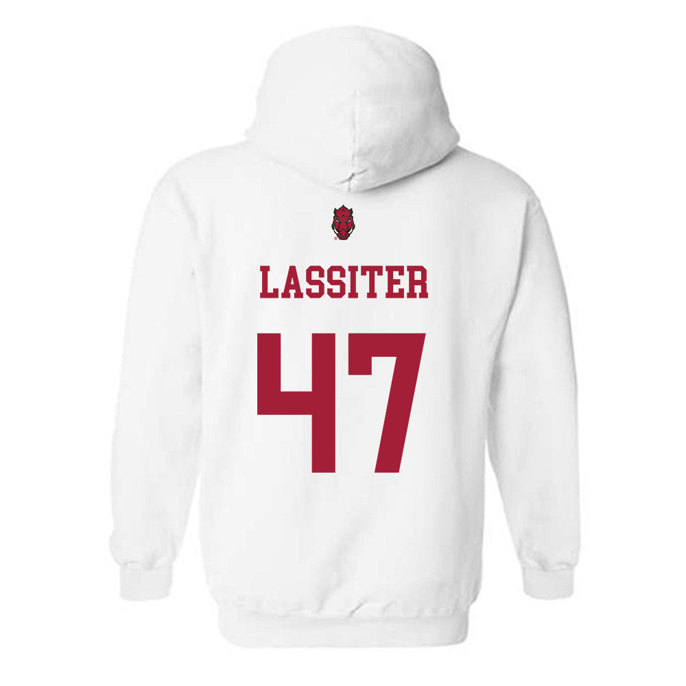 Arkansas - NCAA Football : Maddox Lassiter - Sports Shersey Hooded Sweatshirt