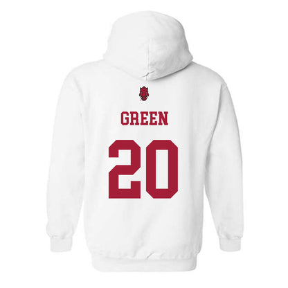 Arkansas - NCAA Football : AJ Green - Sports Shersey Hooded Sweatshirt-1