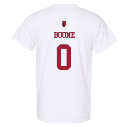 Arkansas - NCAA Football : Justus Boone - Sports Shersey T-Shirt-1
