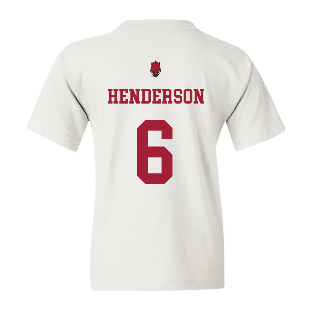 Arkansas - NCAA Football : Kavion Henderson - Sports Shersey Youth T-Shirt