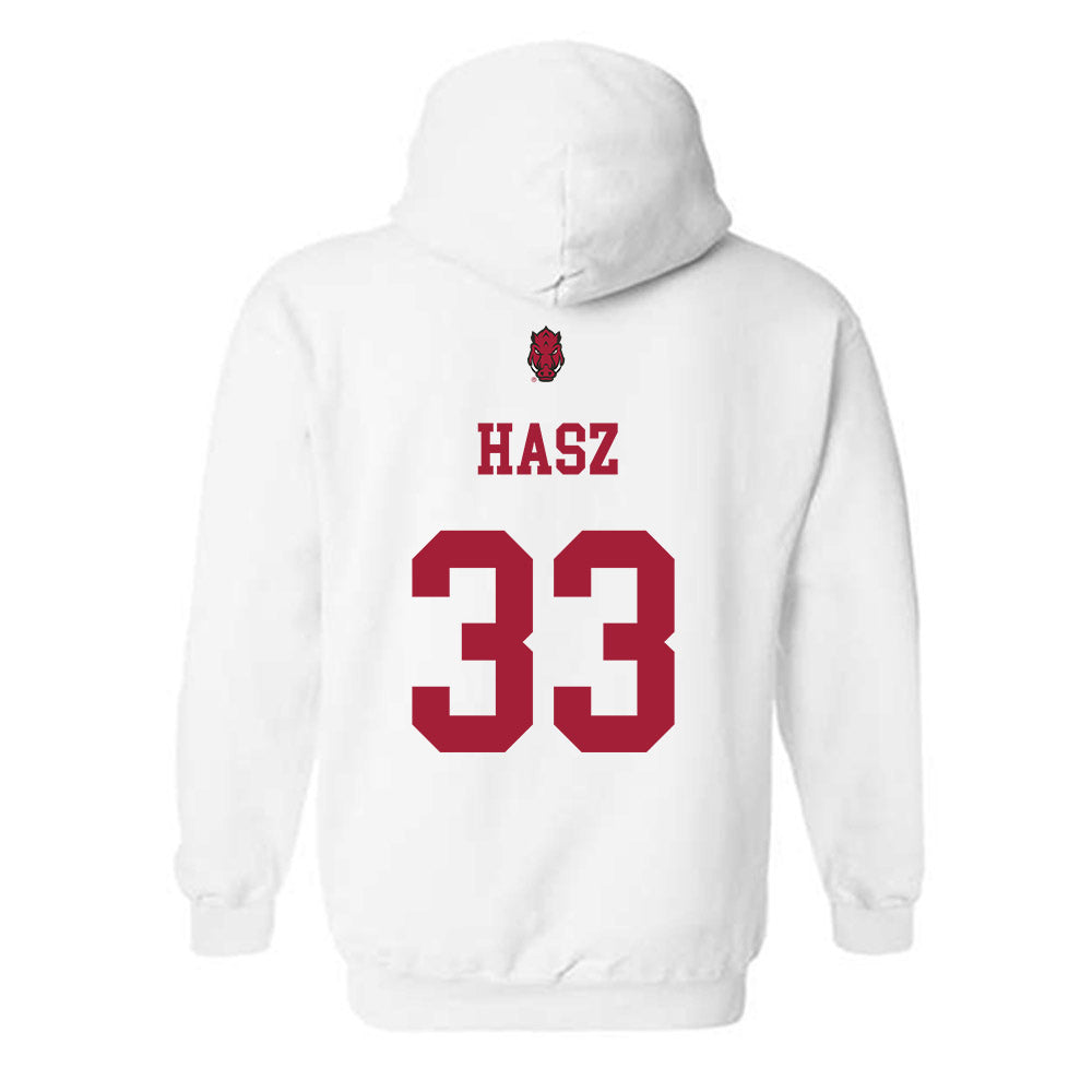 Arkansas - NCAA Football : Dylan Hasz - Sports Shersey Hooded Sweatshirt