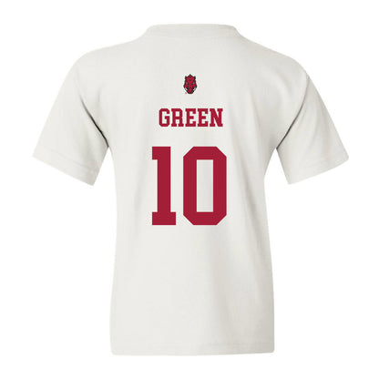 Arkansas - NCAA Football : Taylen Green - Sports Shersey Youth T-Shirt