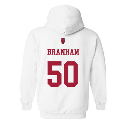 Arkansas - NCAA Football : Kobe Branham - Sports Shersey Hooded Sweatshirt