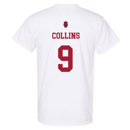 Arkansas - NCAA Football : Charleston Collins - Sports Shersey T-Shirt