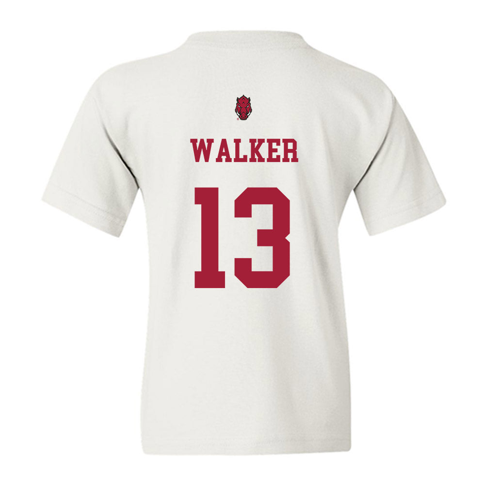 Arkansas - NCAA Football : Kani Walker - Sports Shersey Youth T-Shirt-1
