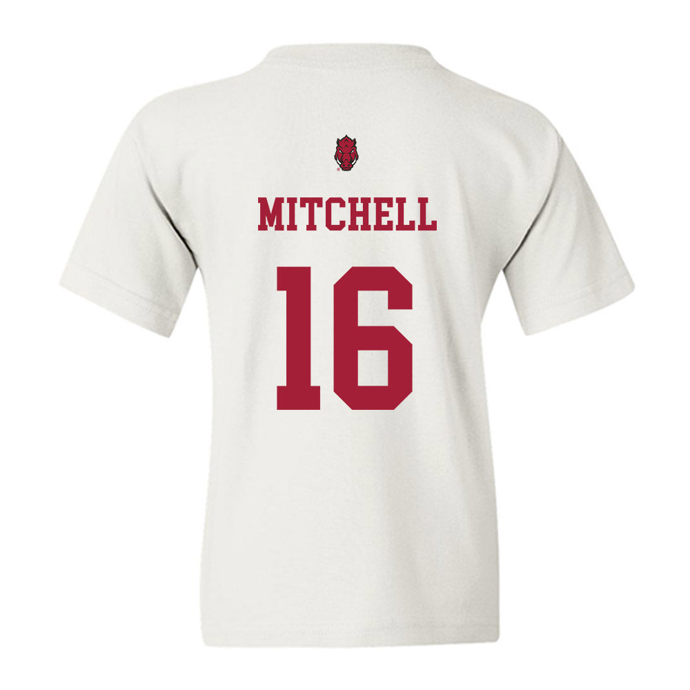 Arkansas - NCAA Football : Miguel Mitchell - Sports Shersey Youth T-Shirt-1
