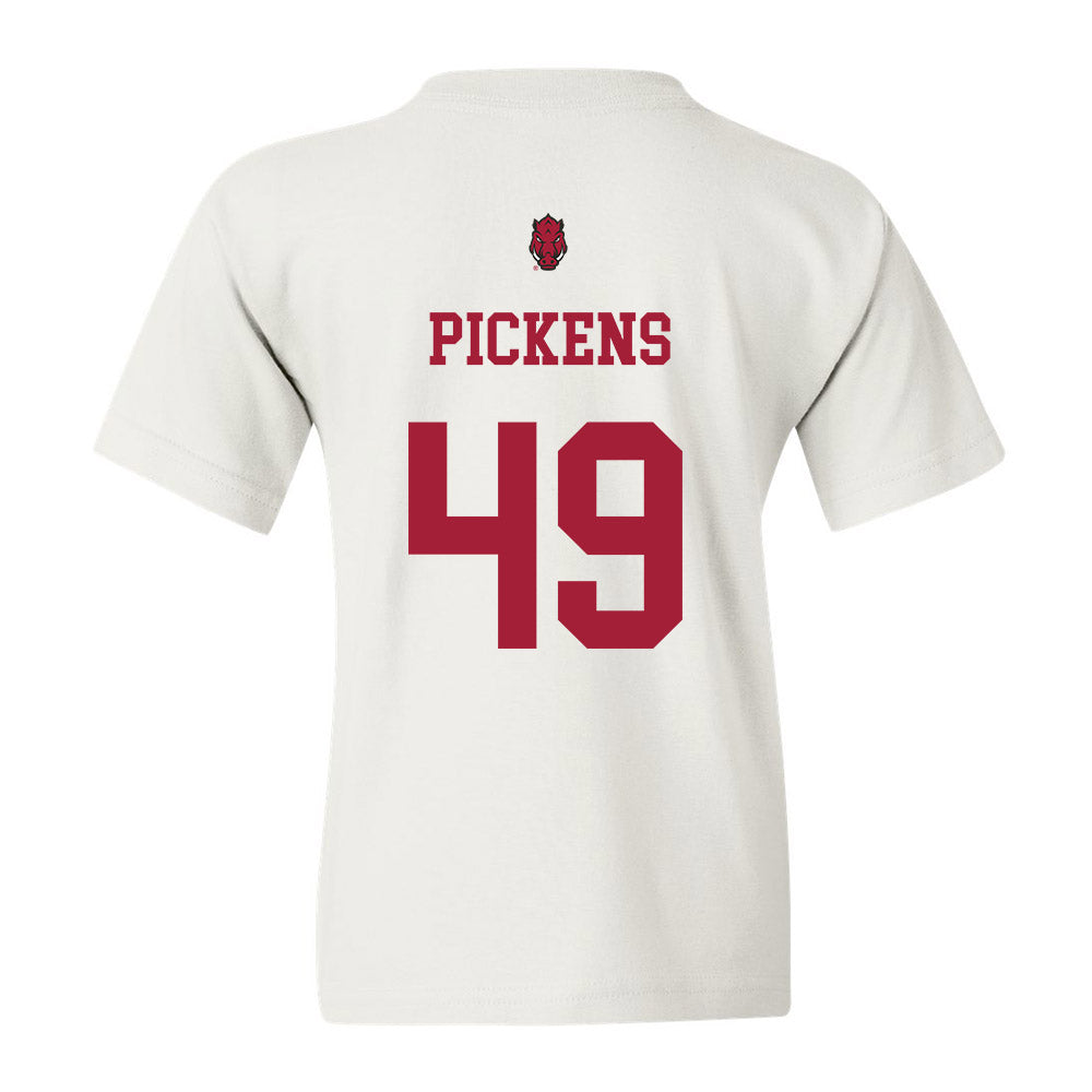 Arkansas - NCAA Football : John Paul Pickens - Youth T-Shirt Sports Shersey