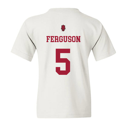 Arkansas - NCAA Football : Ja'kayden Ferguson - Sports Shersey Youth T-Shirt-1