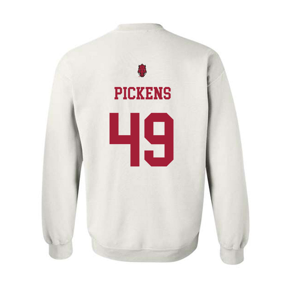Arkansas - NCAA Football : John Paul Pickens - Crewneck Sweatshirt Sports Shersey