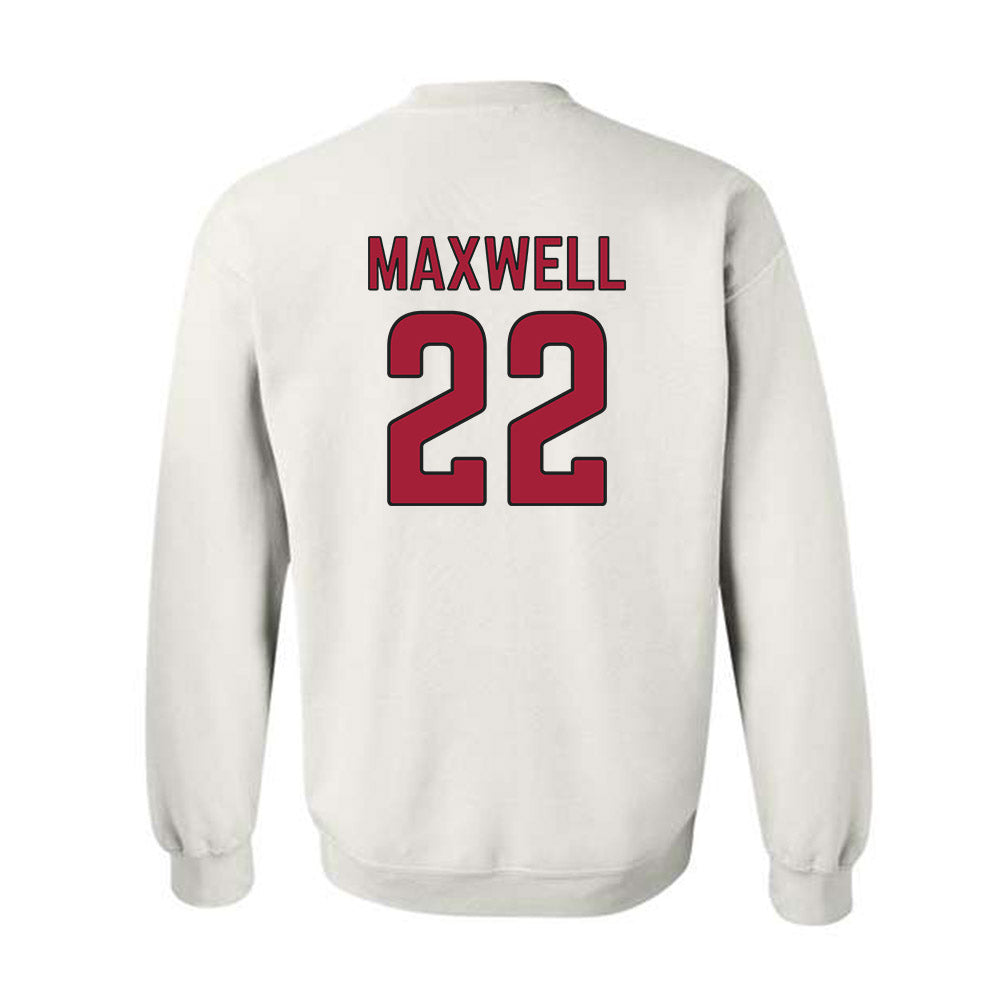 Arkansas - NCAA Baseball : Logan Maxwell - Sports Shersey Crewneck Sweatshirt-1