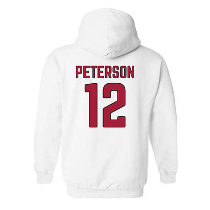 Arkansas - NCAA Baseball : Elliott Peterson - Sports Shersey Hooded Sweatshirt-1