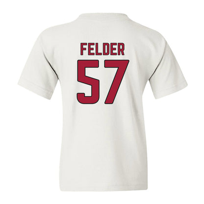 Arkansas - NCAA Baseball : Ross Felder - Sports Shersey Youth T-Shirt-1