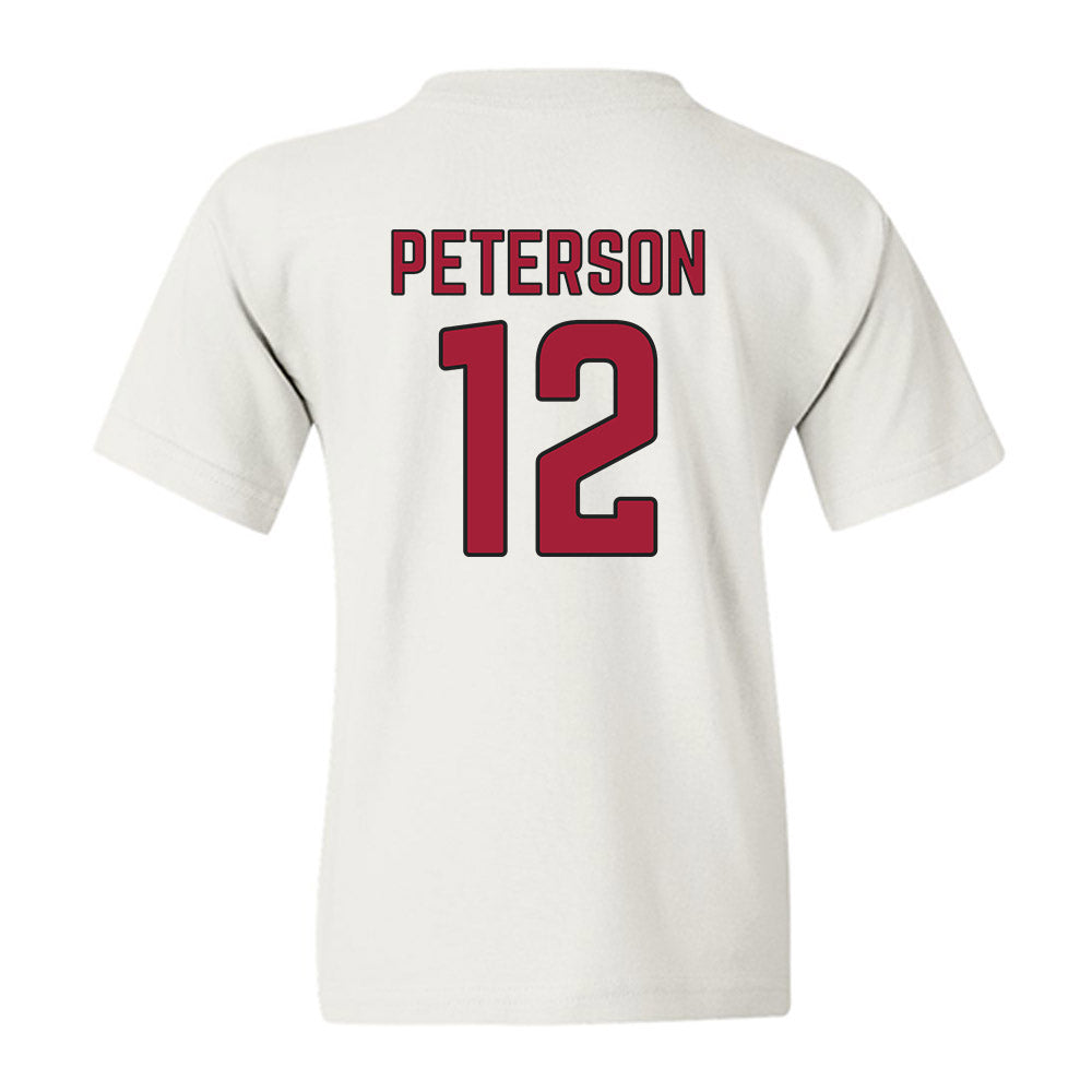 Arkansas - NCAA Baseball : Elliott Peterson - Sports Shersey Youth T-Shirt-1