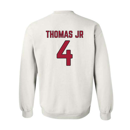 Arkansas - NCAA Baseball : Justin Thomas jr - Sports Shersey Crewneck Sweatshirt