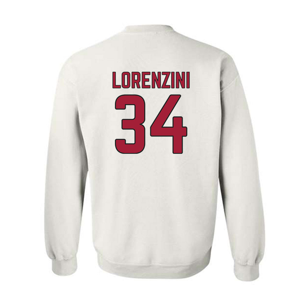 Arkansas - NCAA Baseball : Joey Lorenzini - Sports Shersey Crewneck Sweatshirt-1