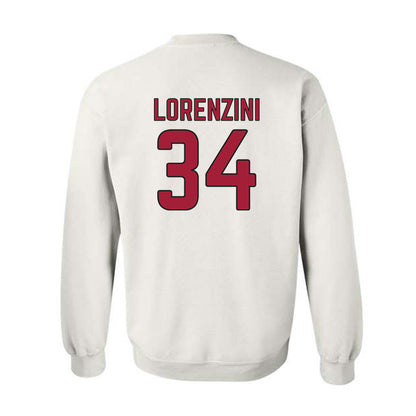 Arkansas - NCAA Baseball : Joey Lorenzini - Sports Shersey Crewneck Sweatshirt-1