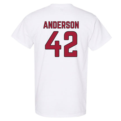 Arkansas - NCAA Baseball : Michael Anderson - Sports Shersey T-Shirt-1