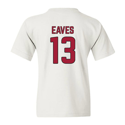 Arkansas - NCAA Baseball : Steele Eaves - Sports Shersey Youth T-Shirt-1