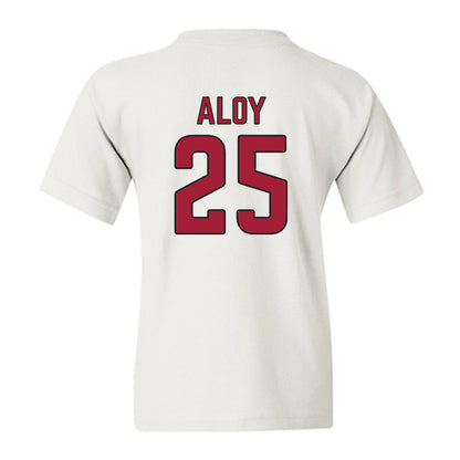 Arkansas - NCAA Baseball : Kuhio Aloy - Sports Shersey Youth T-Shirt-1