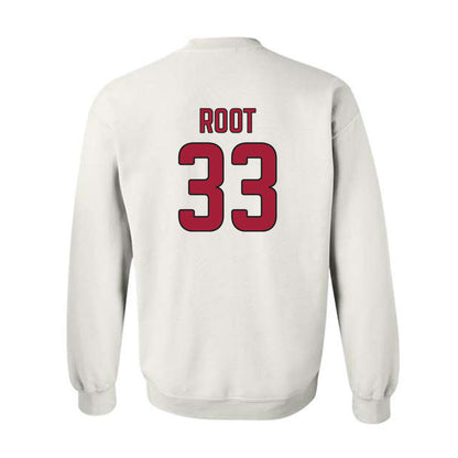 Arkansas - NCAA Baseball : Zach Root - Sports Shersey Crewneck Sweatshirt-1