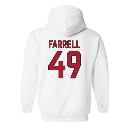 Arkansas - NCAA Baseball : Jackson Farrell - Sports Shersey Hooded Sweatshirt