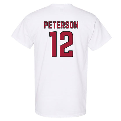 Arkansas - NCAA Baseball : Elliott Peterson - Sports Shersey T-Shirt-1