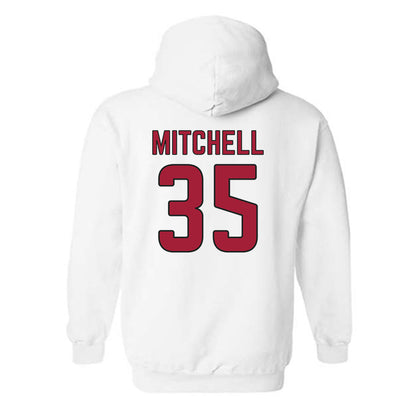 Arkansas - NCAA Baseball : Cayden Mitchell - Sports Shersey Hooded Sweatshirt-1