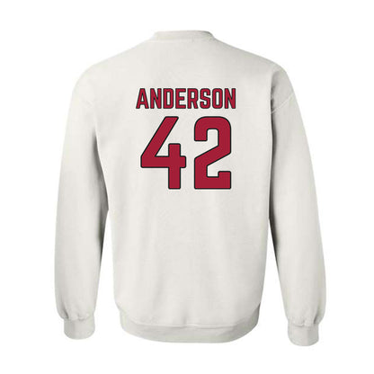 Arkansas - NCAA Baseball : Michael Anderson - Sports Shersey Crewneck Sweatshirt-1