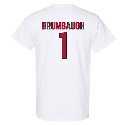 Arkansas - NCAA Baseball : Carson Brumbaugh - Sports Shersey T-Shirt-1