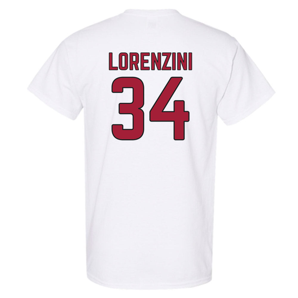 Arkansas - NCAA Baseball : Joey Lorenzini - Sports Shersey T-Shirt-1