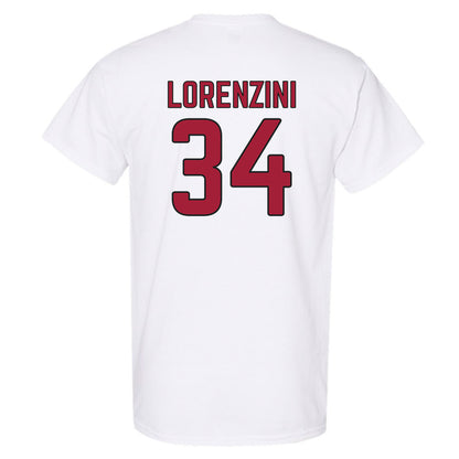 Arkansas - NCAA Baseball : Joey Lorenzini - Sports Shersey T-Shirt-1