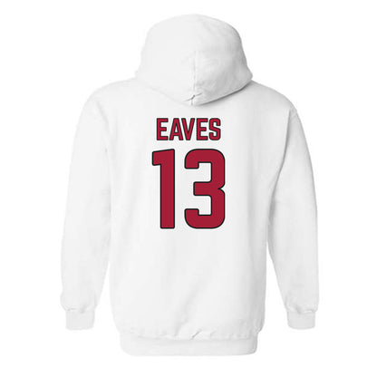 Arkansas - NCAA Baseball : Steele Eaves - Sports Shersey Hooded Sweatshirt-1