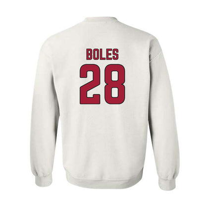 Arkansas - NCAA Baseball : Carson Boles - Sports Shersey Crewneck Sweatshirt
