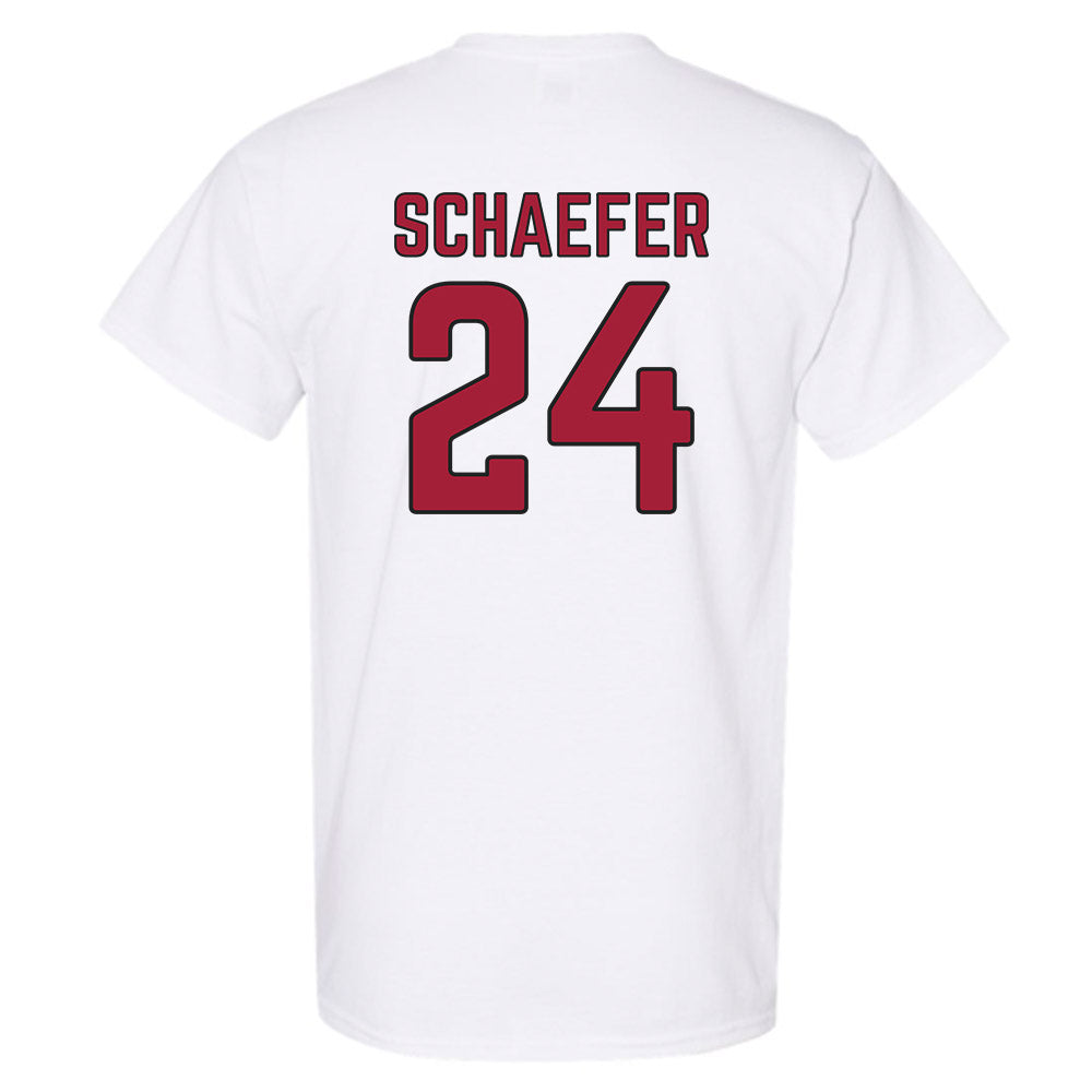 Arkansas - NCAA Baseball : Landon Schaefer - Sports Shersey T-Shirt-1