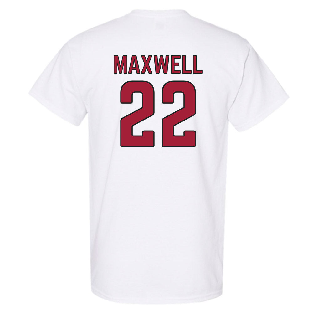 Arkansas - NCAA Baseball : Logan Maxwell - Sports Shersey T-Shirt-1