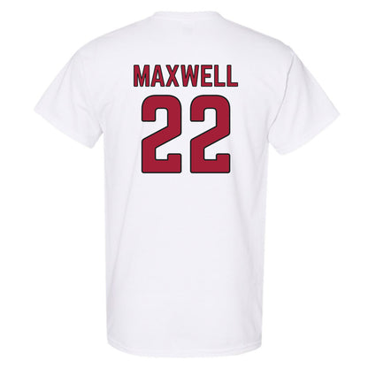 Arkansas - NCAA Baseball : Logan Maxwell - Sports Shersey T-Shirt-1