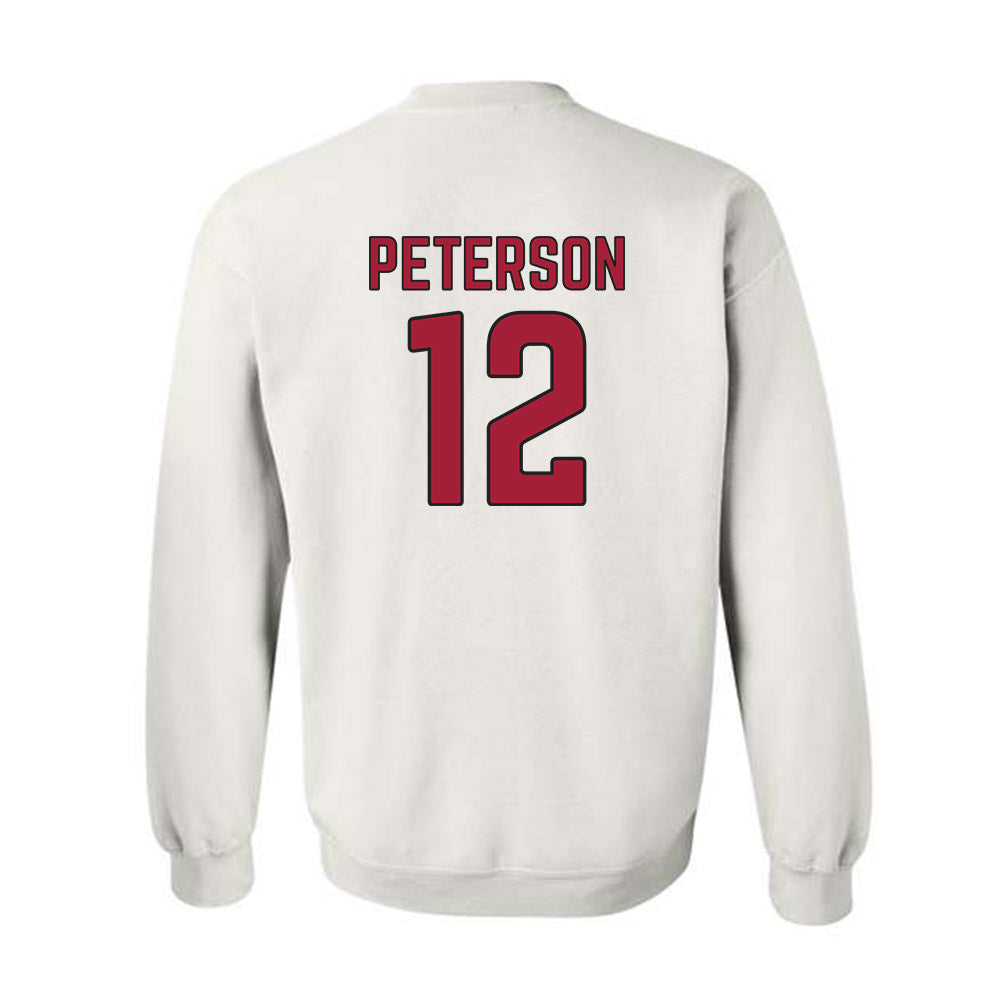 Arkansas - NCAA Baseball : Elliott Peterson - Sports Shersey Crewneck Sweatshirt-1