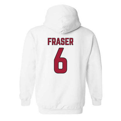 Arkansas - NCAA Baseball : Gabe Fraser - Sports Shersey Hooded Sweatshirt