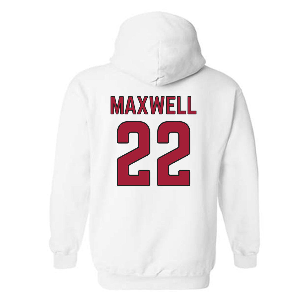 Arkansas - NCAA Baseball : Logan Maxwell - Sports Shersey Hooded Sweatshirt-1