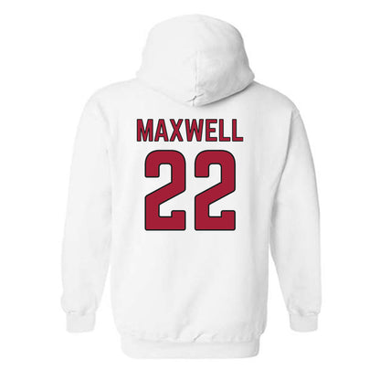 Arkansas - NCAA Baseball : Logan Maxwell - Sports Shersey Hooded Sweatshirt-1