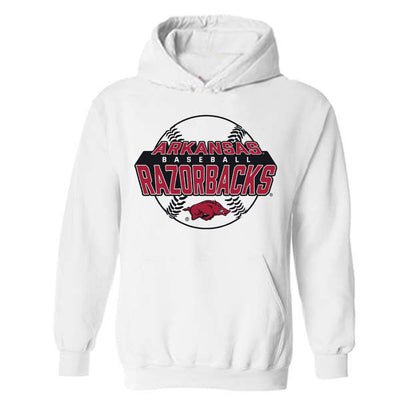 Arkansas - NCAA Baseball : Tag Andrews - Sports Shersey Hooded Sweatshirt