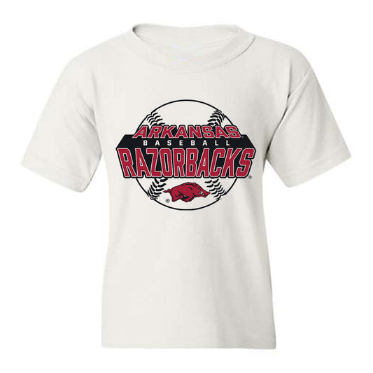 Arkansas - NCAA Baseball : Kuhio Aloy - Sports Shersey Youth T-Shirt-0
