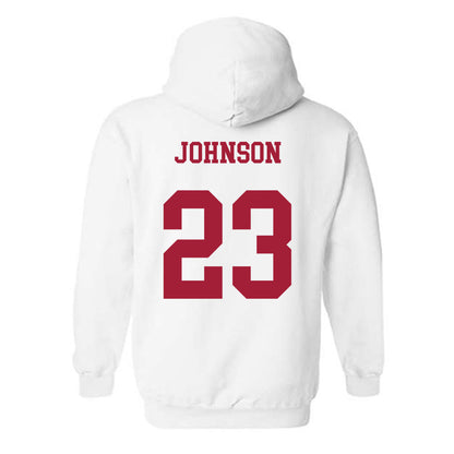 Arkansas - NCAA Softball : Reagan Johnson - Sports Shersey Hooded Sweatshirt