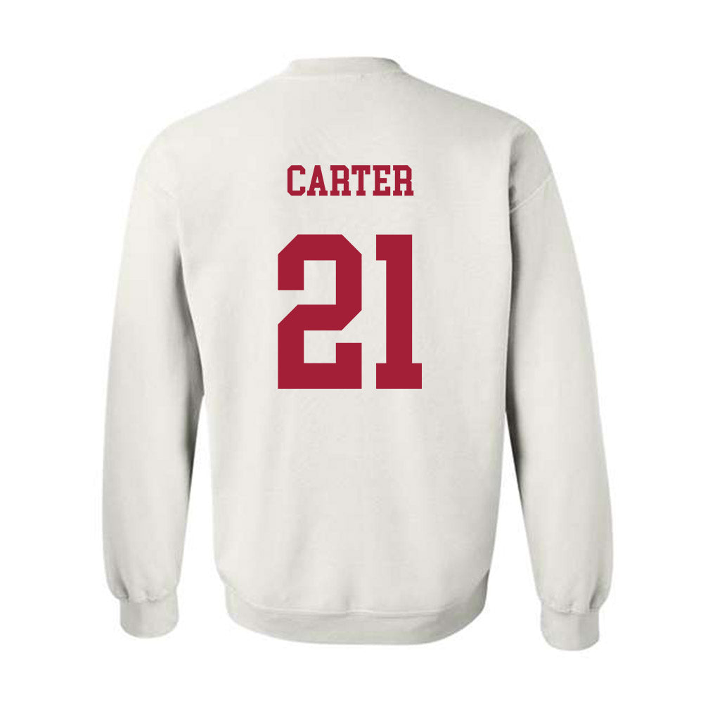 Arkansas - NCAA Softball : Ava Carter - Sports Shersey Crewneck Sweatshirt-1