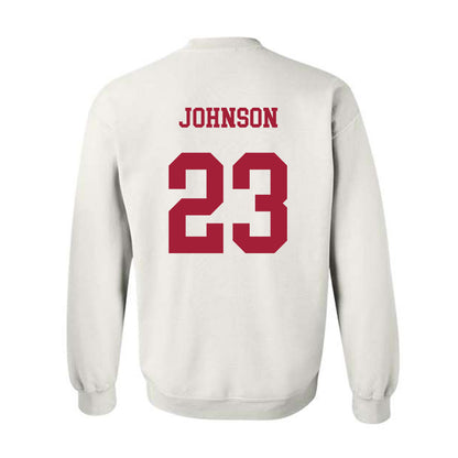 Arkansas - NCAA Softball : Reagan Johnson - Sports Shersey Crewneck Sweatshirt