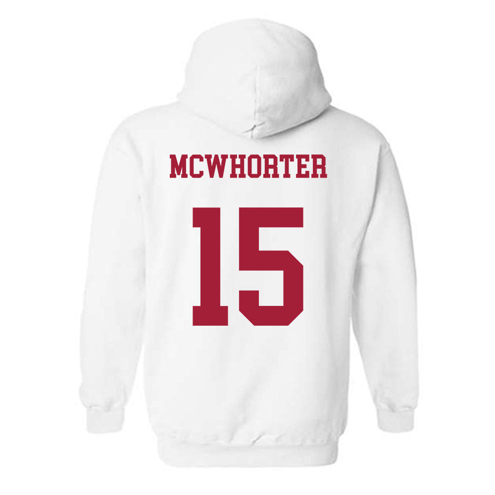 Arkansas - NCAA Softball : Lillie-Faye McWhorter - Sports Shersey Hooded Sweatshirt-1