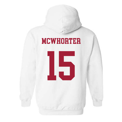Arkansas - NCAA Softball : Lillie-Faye McWhorter - Sports Shersey Hooded Sweatshirt-1