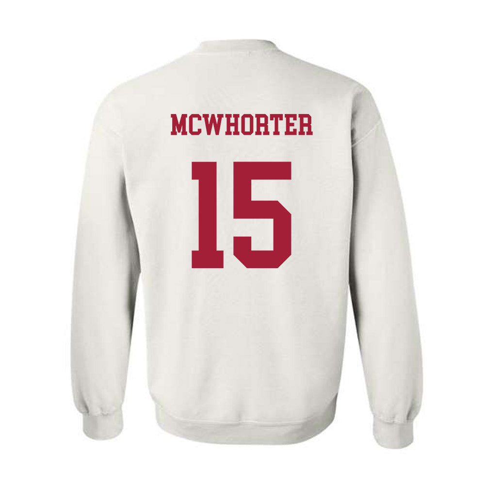 Arkansas - NCAA Softball : Lillie-Faye McWhorter - Sports Shersey Crewneck Sweatshirt-1