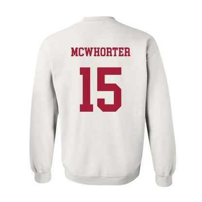 Arkansas - NCAA Softball : Lillie-Faye McWhorter - Sports Shersey Crewneck Sweatshirt-1